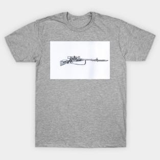 Scharfschützengewehr Karabiner 98/30k T-Shirt